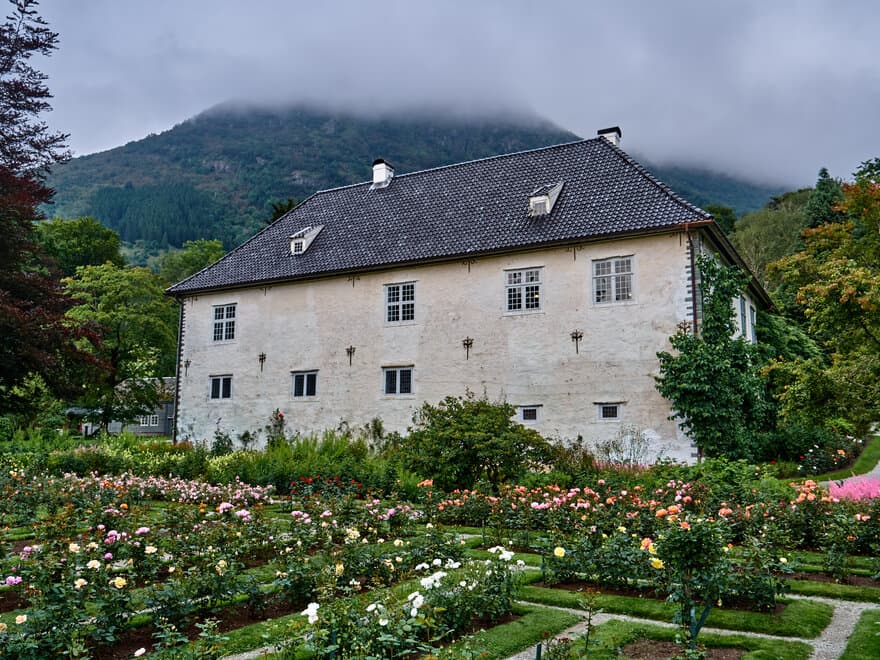 Barony Rosendal (Baroniet Rosendal) is a historic estate and manor house situated in Kvinnherad in Hordaland county, Norway. 