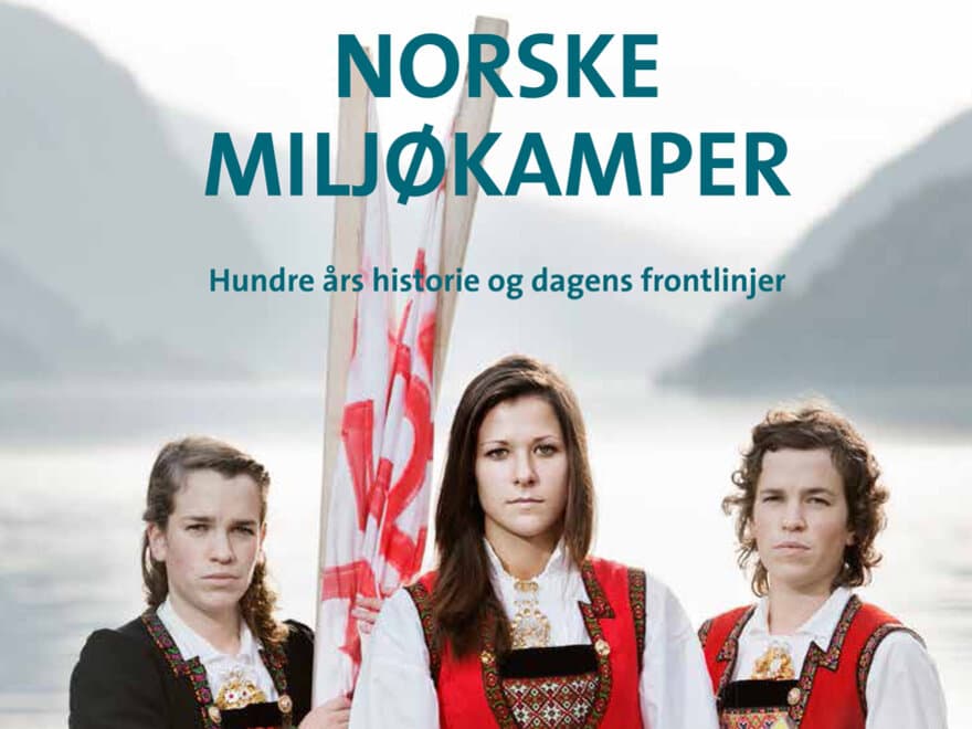 Forside, ny bok: "Norske miljøkamper" av Sigmund Hågvar og Bredo Berntsen (red.)