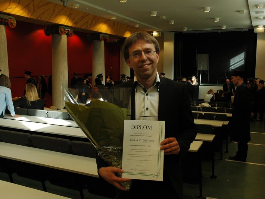 David Eilertsen ble kåret til NMBUs beste foreleser våren 2015.