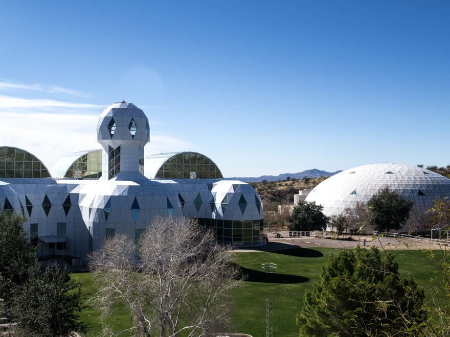 Biosphere 2, i Arizona, USA.